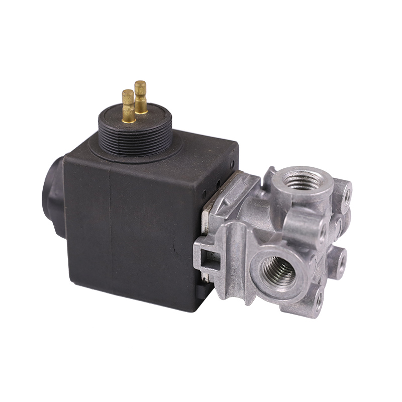 Bezpečnostní solenoidový ventil s dvojitou cívkou